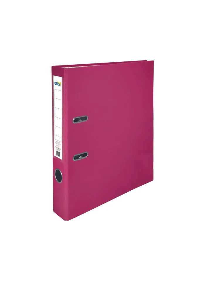 Dosar Office 1, 5 cm, PP, fără margine metalică, burgundy