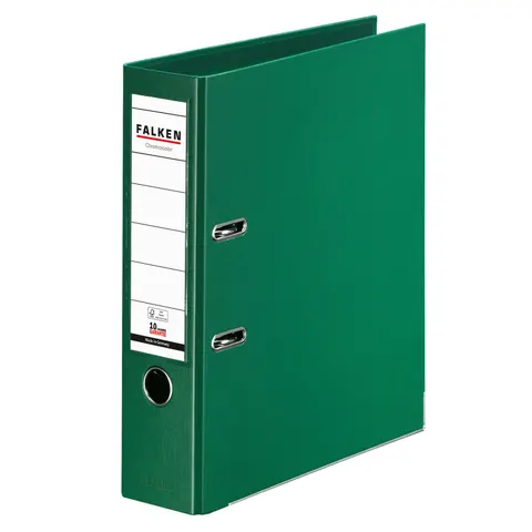 Falken Dosar cu levier Chromocolor, 8 cm, PP, verde