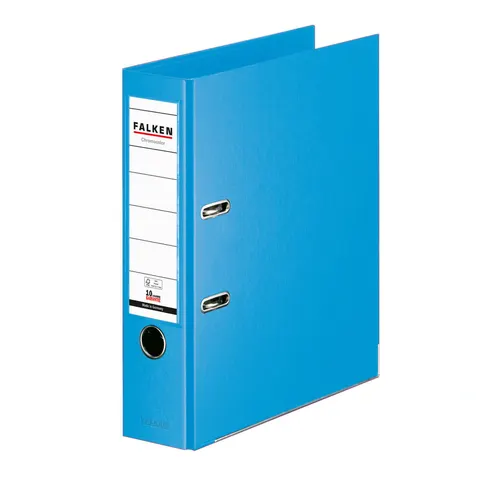 Falken Biblioraft Chromocolor, 8 cm, PP, albastru deschis