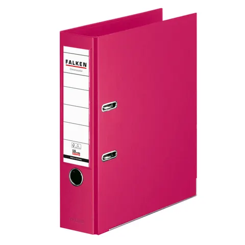 Falken Biblioraft Chromocolor, 8 cm, PP, roz închis
