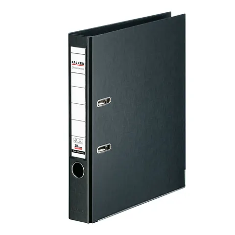 Falken Biblioraft Chromocolor, 5 cm, PP, negru