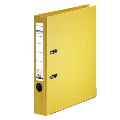 Falken Biblioraft Chromocolor, 5 cm, PP, galben