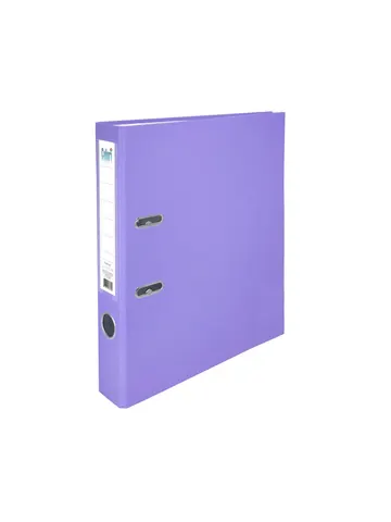 Biblioraft Colori, 5 cm, PP, neasamblat, lila, 50 bucăți