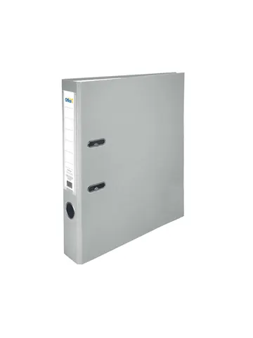Office 1 Clasător, 5 cm, PP, neasamblat, gri, 50 bucăți