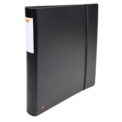 Exacompta Biblioraft, A4, 4 inele, PP, 50 mm, negru