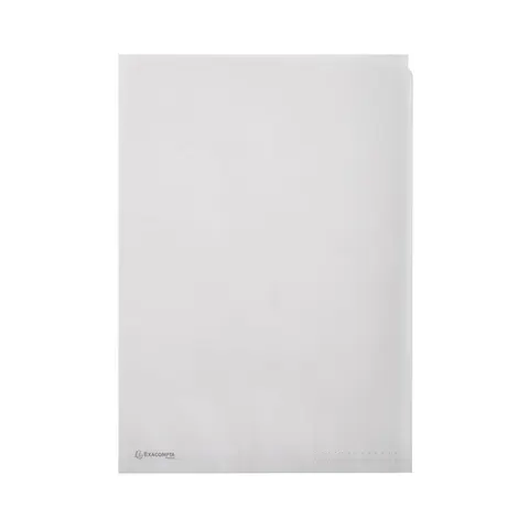 Exacompta Buzunar pentru documente, în formă de L, carton, 110 g/m², 50 buc.