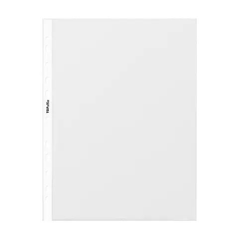 Plic document Top Office, A4, 40 µm, mat, 100 bucăți
