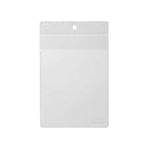 Durable Punched Pocket, Vertical, A6, Transparent, 10 buc.