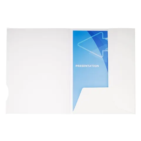 Dosar de prezentare Exacompta Chromulux, A4, alb