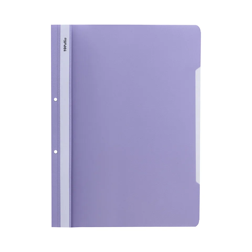 Dosar Top Office, PP, perforat, violet, 50 buc