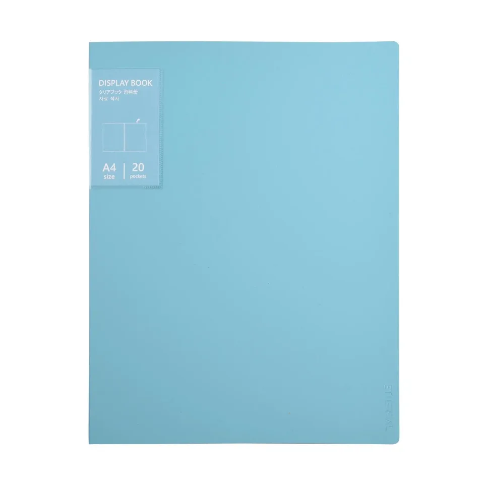 Dosar Sworld Ethereal, cu 20 de buzunare, albastru