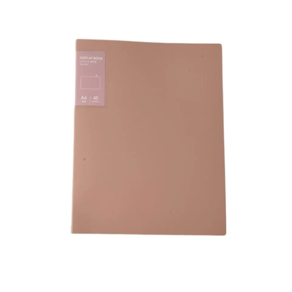 Dosar Sworld Ethereal, cu 40 de buzunare, roz