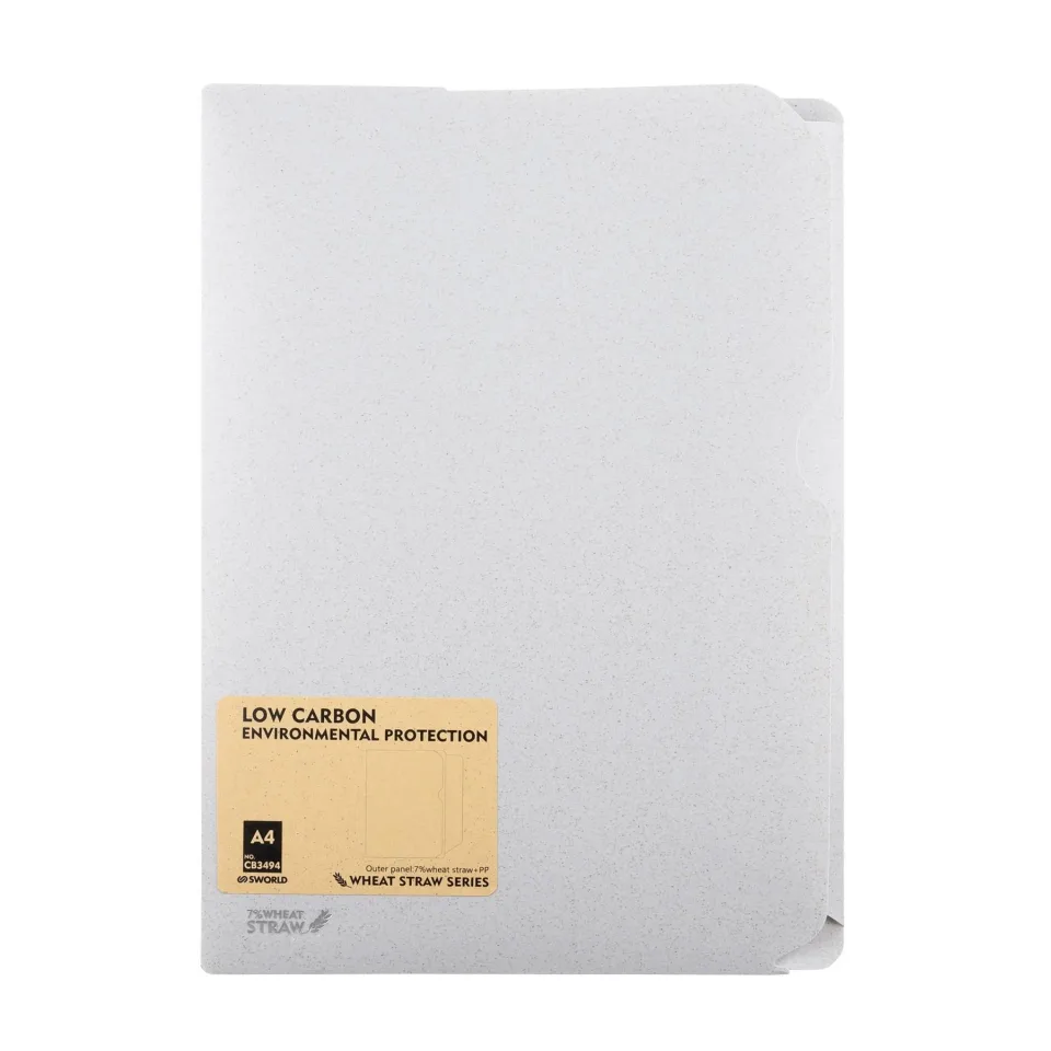 Dosar Sworld Wheat Straw, A4, Albastru