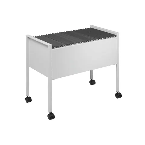 Cărucior pentru dosare Durable, gri