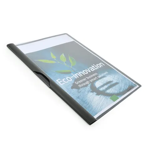 Rapesco Dosar Eco Clip, A4, cu clemă, negru