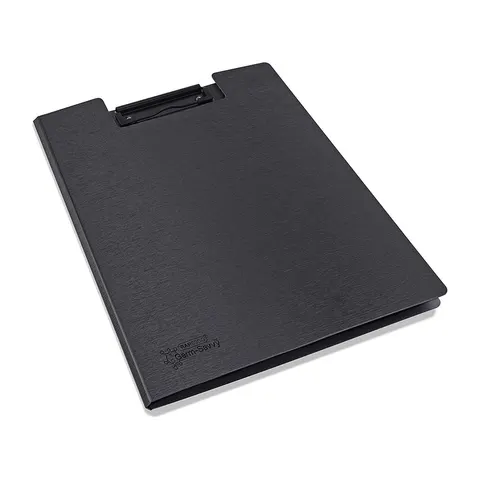 Rapesco Clipboard Germ-Savvy, PP, cu capac, negru