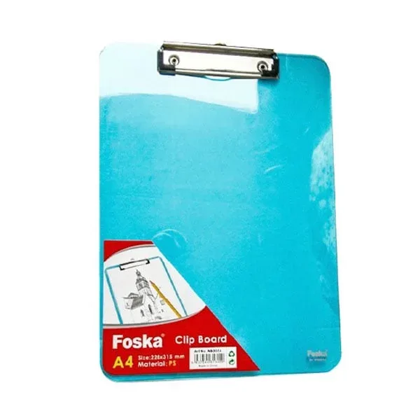 Foska Clipboard, A4, transparent