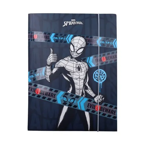 Best Buy Mapă Apex 10, cu elastic, Spider-Man, 10 mm