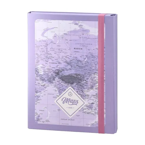 Biro Time Apex 40 Dosar, cu elastic, A4, 40 mm, mov