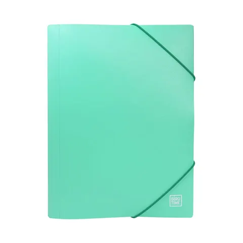 Dosar Biro Time Mapp, cu elastic, A4, verde