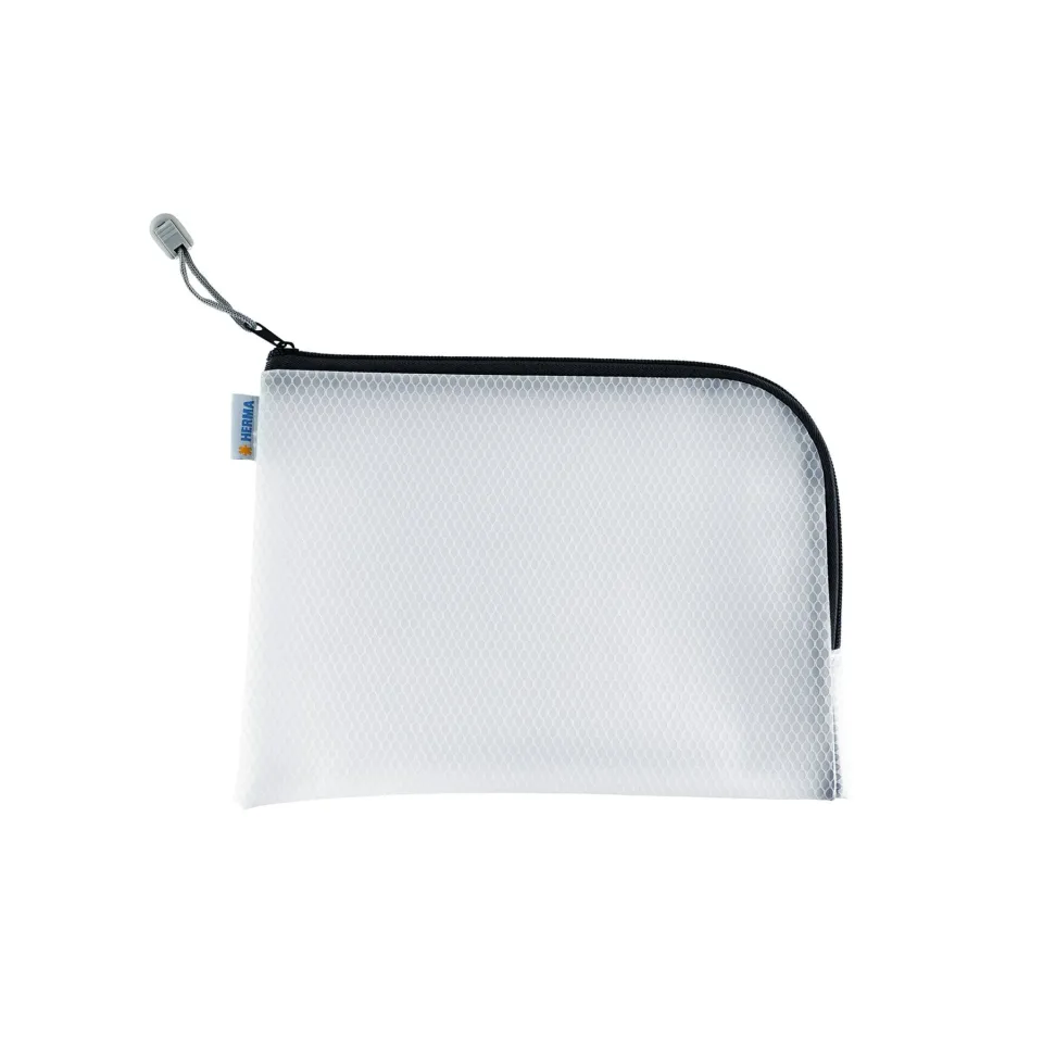 Herma Pouch Universal, A5, cu fermoar, negru