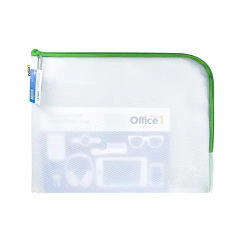 Dosar Office 1 Versatile, A4+, cu fermoar, verde