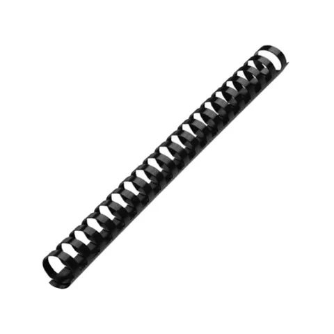 Foska spirale de legat, 32 mm, negru, 50 buc.