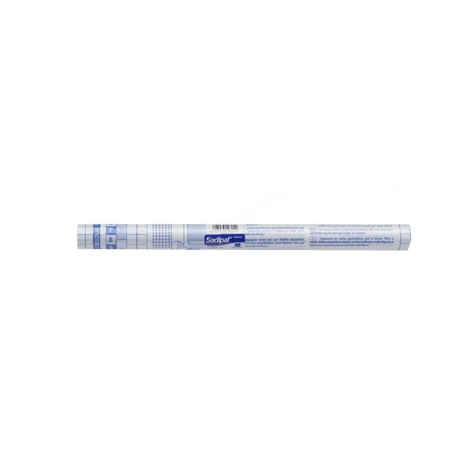 Copertă autocolantă Fabriano, PP, lățime 33 cm, lungime 1,5 m, 50 µm, transparentă