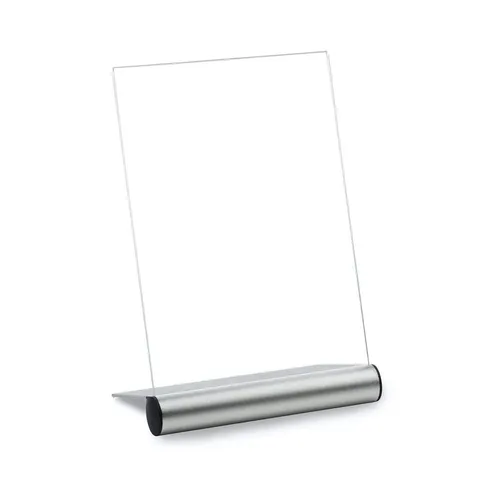 Suport informativ Platinum, acril și aluminiu, A4
