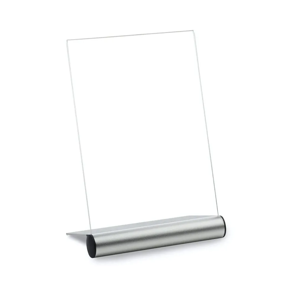 Suport informativ Platinum, acril și aluminiu, A4