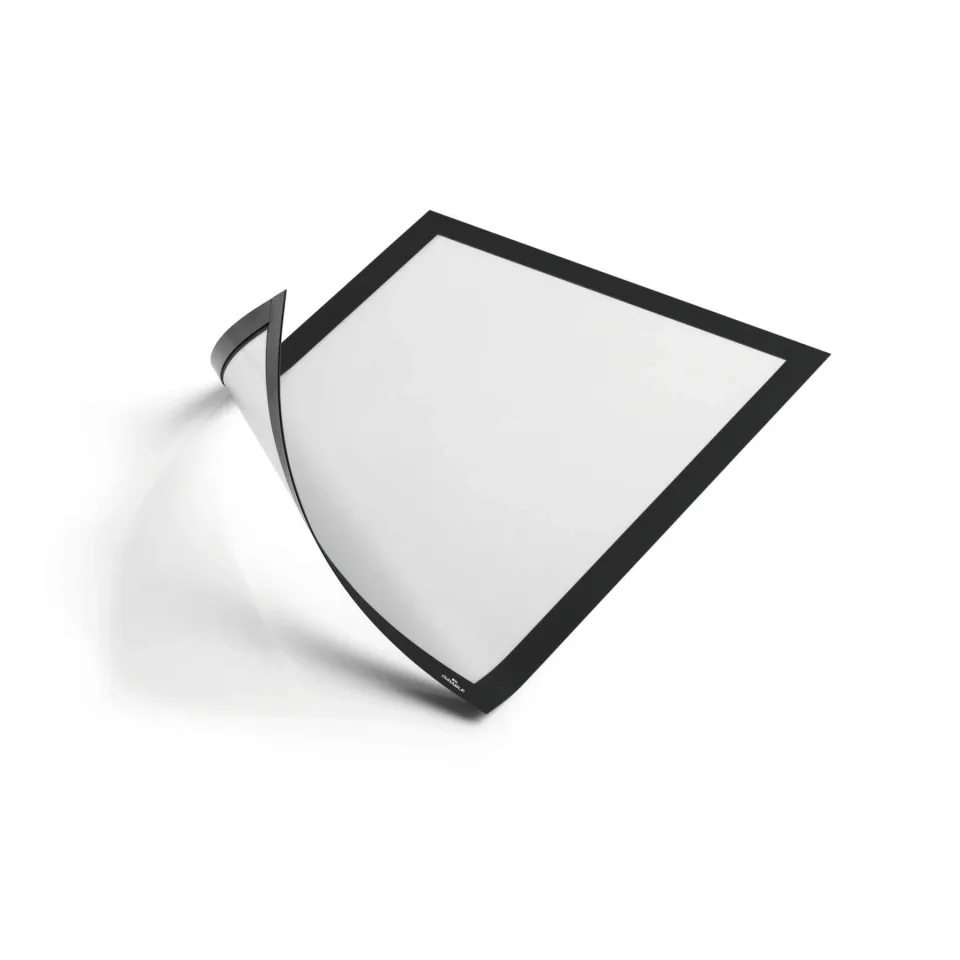 Durable Ramă Duraframe Magnetic, magnetică, A4, negru