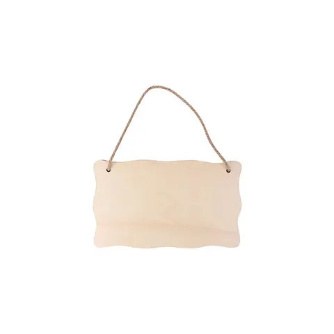 Placă de ușă BESTSUB, lemn, 15 x 25 cm, personalizabilă