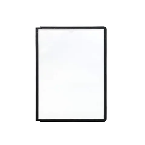 Durable Buzunare pentru sistemul informativ Sherpa Panel, negru