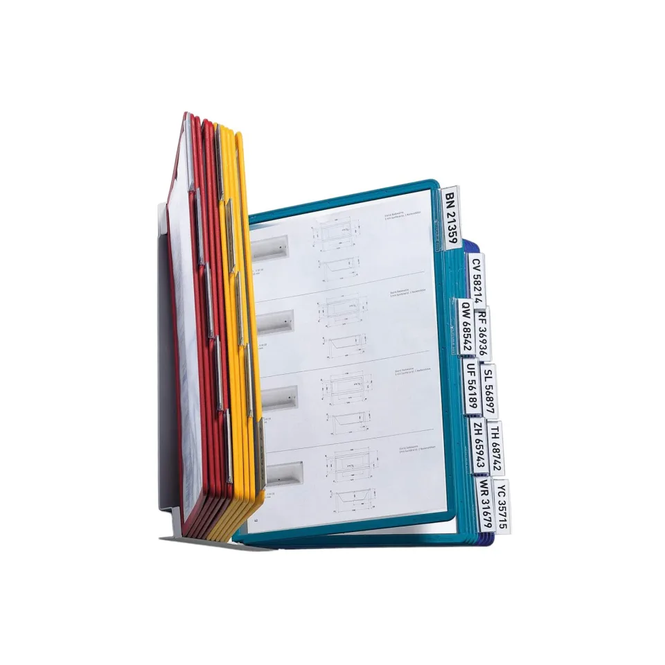 Durable Info system Vario Wall, A4, 20 buzunare, asortiment