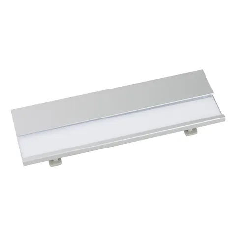 Cool Badge Bindel, aluminiu, cu pin, 70 x 25 x 4 mm, argintiu