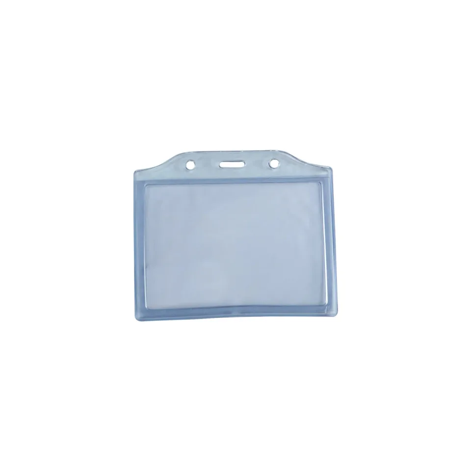 KEJEA Suport molletonat pentru ecuson, dublu card, orizontal, 105 x 74 mm