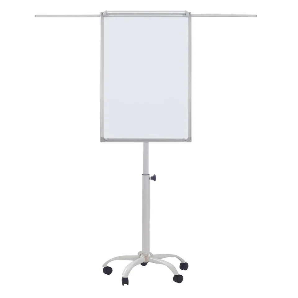 Office 1 Flipchart, 70 x 100 cm, magnetic, cu brațe, pe roți