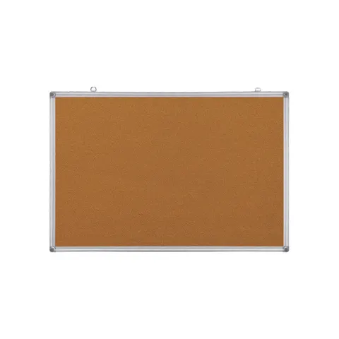 Placă de plută Office 1, cu ramă din aluminiu, 60 x 90 cm
