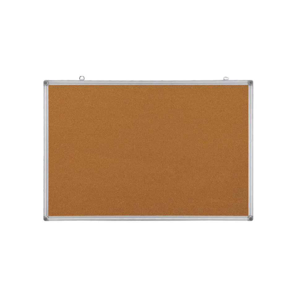 Placă de plută Office 1, cu ramă din aluminiu, 60 x 90 cm