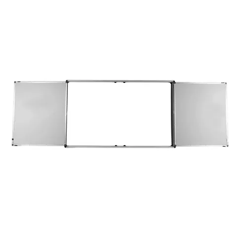 Office 1 Sistem de tablă albă Wings, magnetic, cu 2 aripi, pentru ecran de 75''