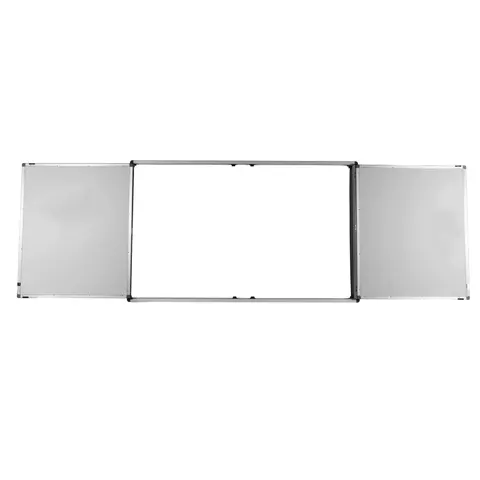Office 1 Sistem tablă albă Wings, magnetic, cu 2 aripi, pentru display de 86''