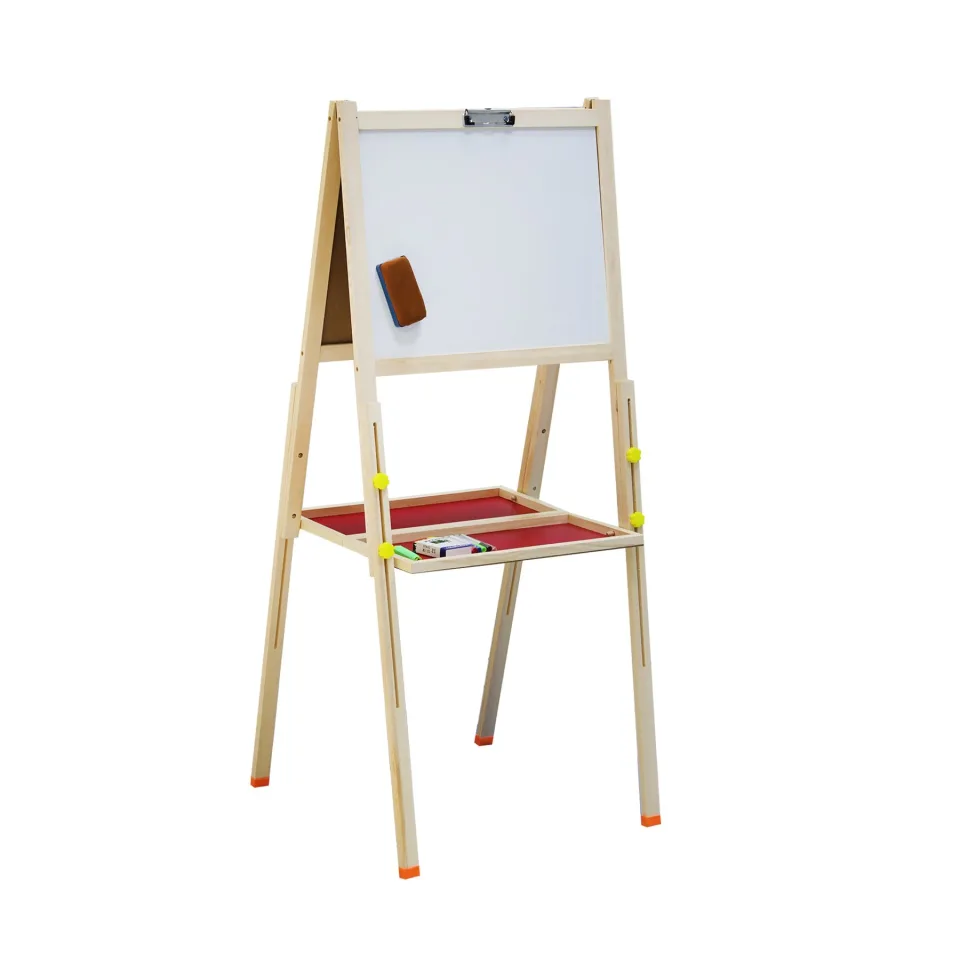 Foska Tablă combinată, pentru copii, magnetică, față-verso, 55 x 45 cm