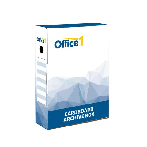 Cutie de arhivare Office 1, 340 x 250 x 80 mm, carton ondulat