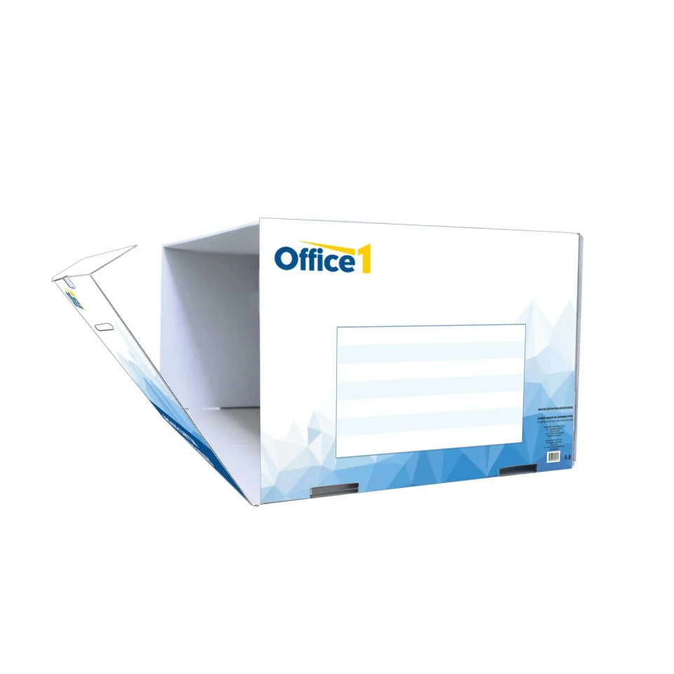 Cutie de arhivare Office 1, pentru dosare de arhivă, 520 x 365 x 260 mm