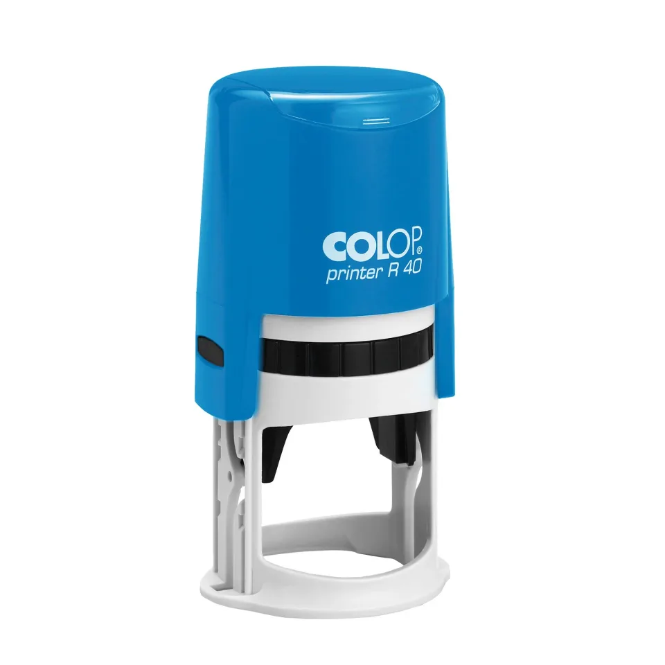 Colop Ștampilă Printer R 40, rotundă, 40 mm, albastru