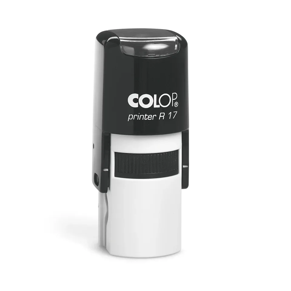 Colop Ștampilă R17, rotundă, 17 mm, negru