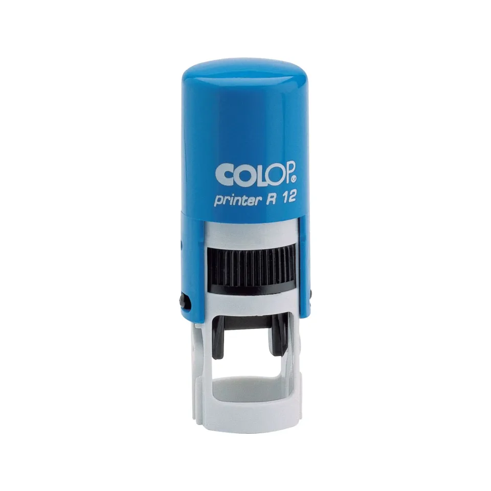 Colop Ștampilă Printer R 12, rotundă, 12 mm, albastru