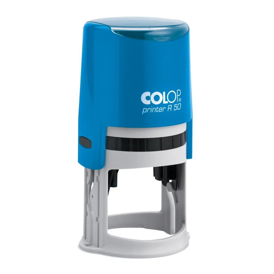 Colop Ștampilă Printer R 50, rotundă, 50 mm, albastru