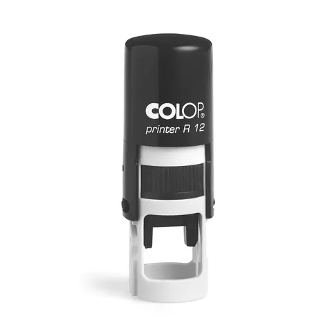 Colop Ștampilă Printer R 12, rotundă, 12 mm, negru