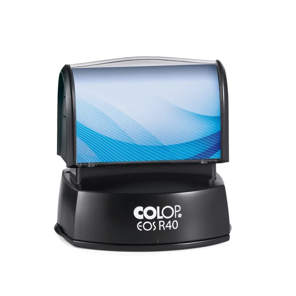 Colop Ștampilă EOS R 40, rotundă, 40 mm, negru